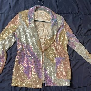 Lace cactus sparkle jacket